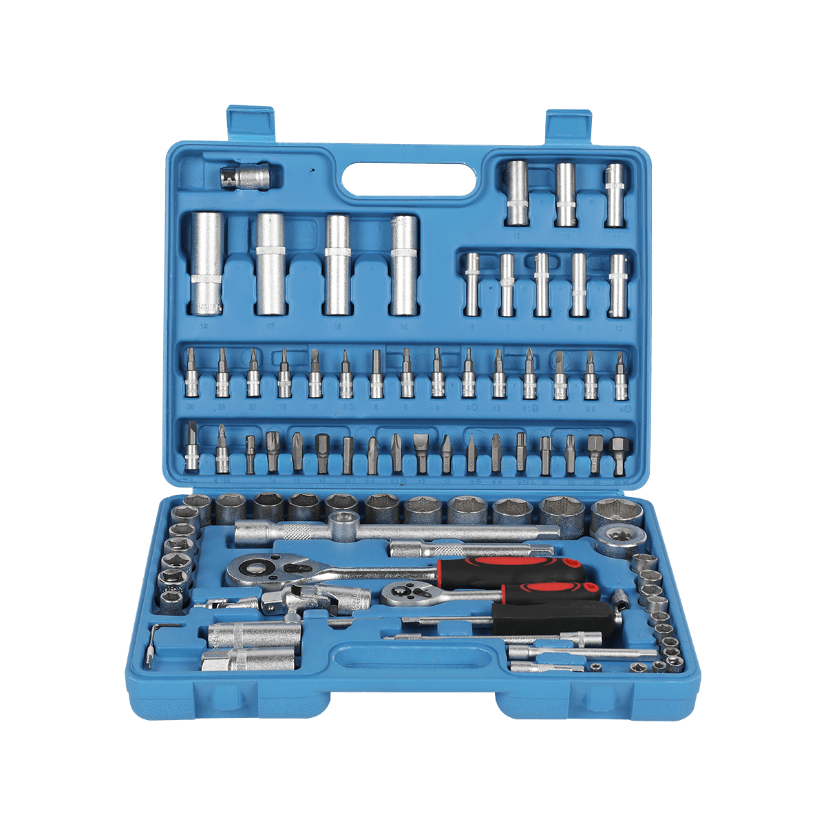 เครื่องมือรถยนต์ 94 ชิ้น Ratchet Wrench Spanner Combination Car Repair เครื่องมือ Kit