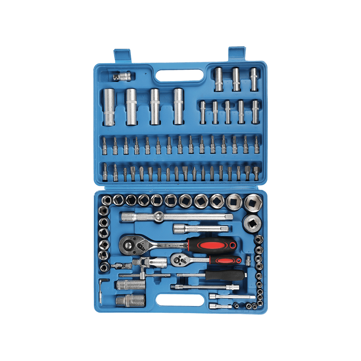 เครื่องมือรถยนต์ 94 ชิ้น Ratchet Wrench Spanner Combination Car Repair เครื่องมือ Kit