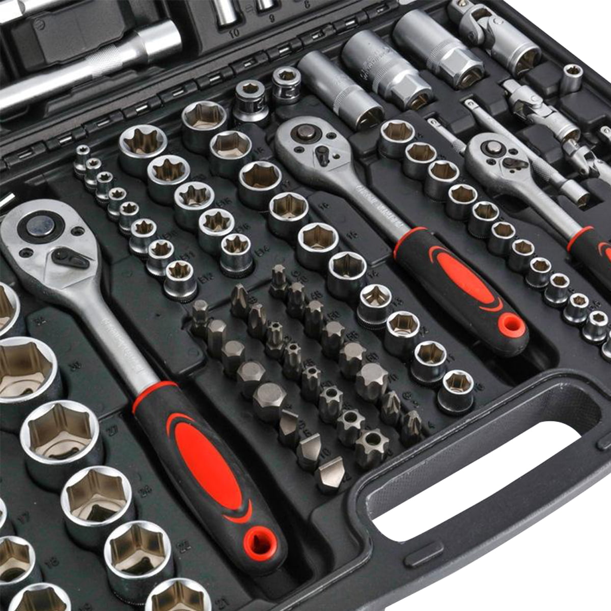 171 Pcs Professional มัลติฟังก์ชั่นประแจเครื่องมือรวม Spanner Socket Set สำหรับซ่อมรถ